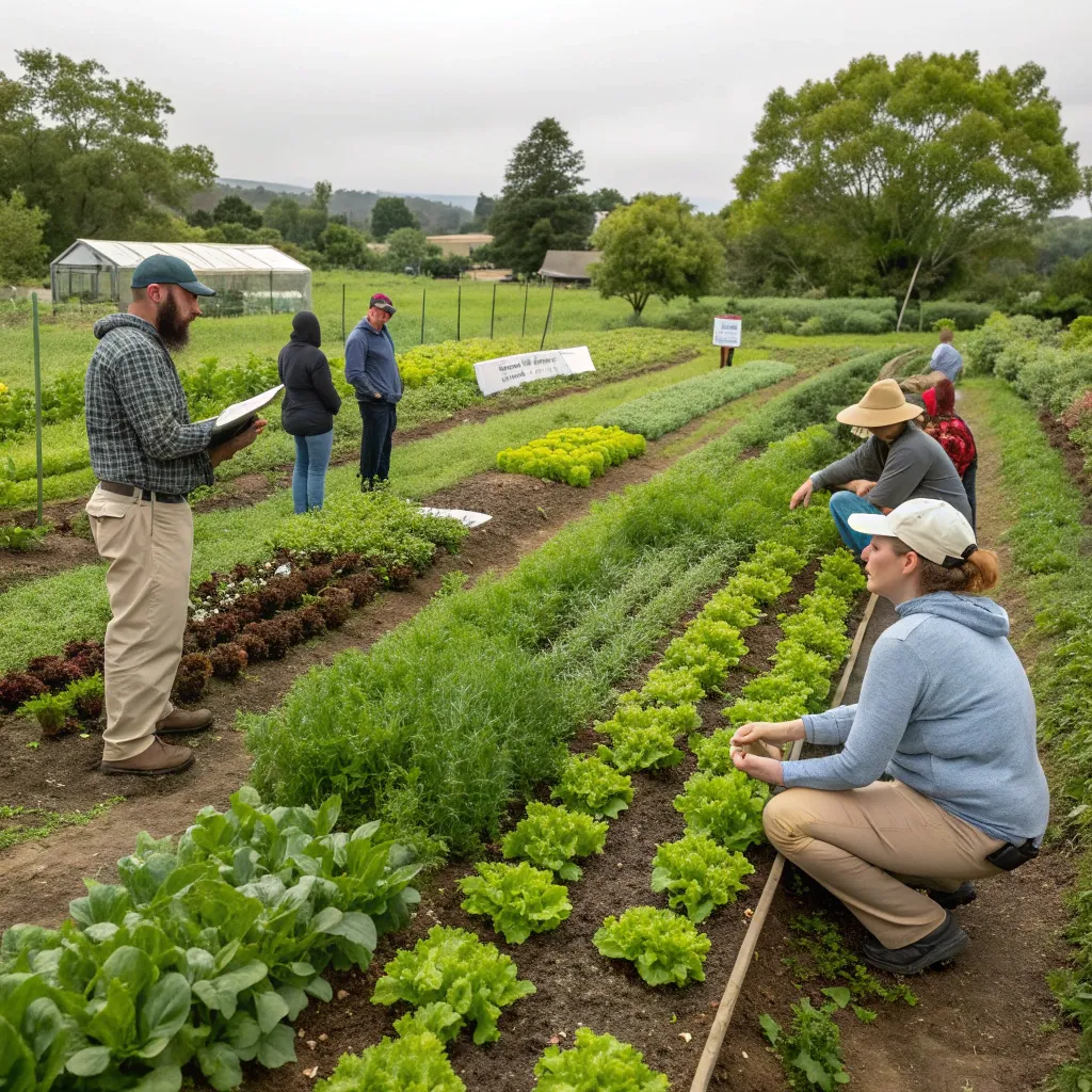 Course on organic planting techniques